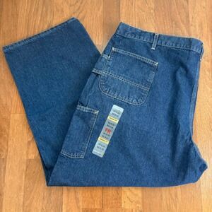 Carhartt FRB13 DNM Flame Resistant Denim Dungaree Jeans Mens 50x30 FR Blue New